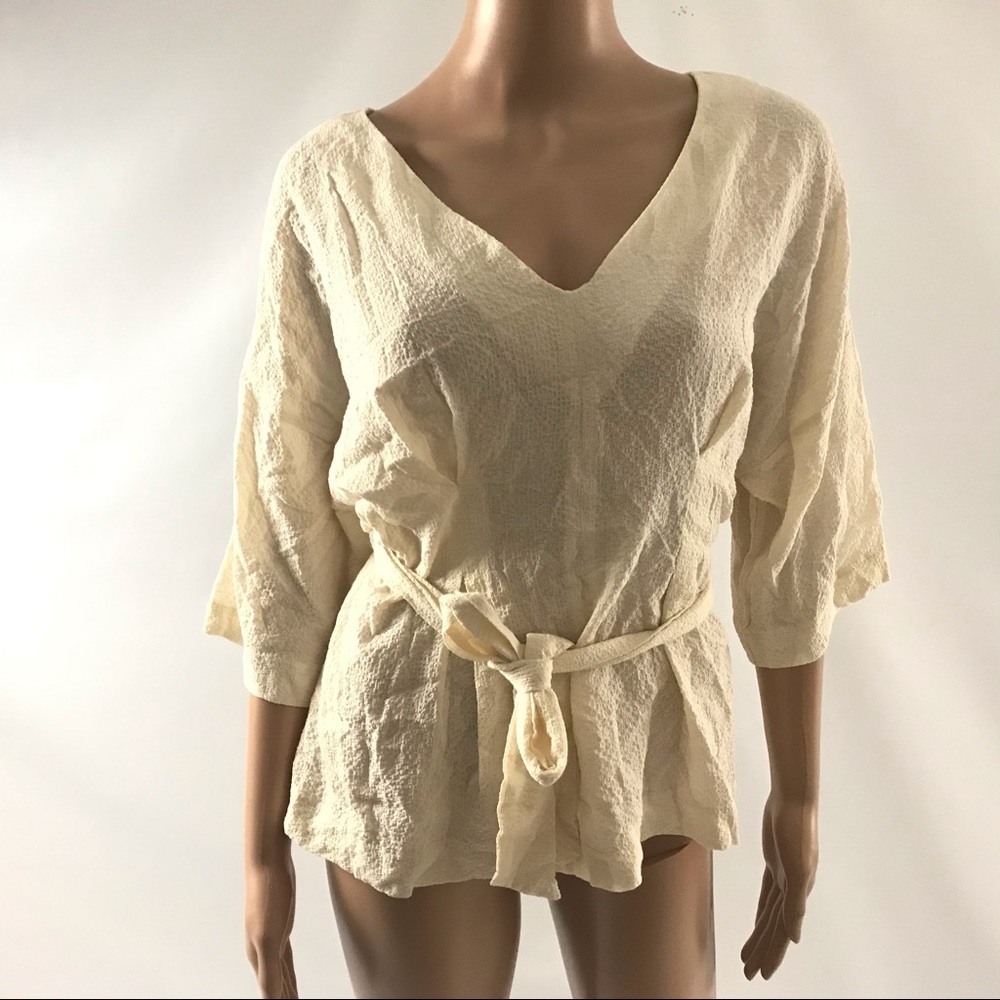ASOS Women's Belted Top Kimono Sleeve Size 0